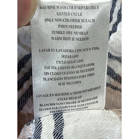 Kut from the Kloth Plaid Snap Button Up Shirt Size Medium Long Sleeve Preppy - Picture 16 of 16